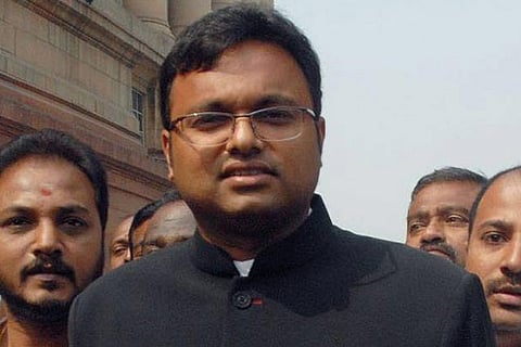 Karti Chidambaram.