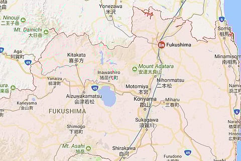 Fukushima prefecture (Google maps)
