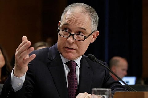EPA chief Scott Pruitt