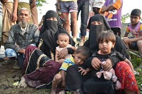 File photo of Rohingya refugees