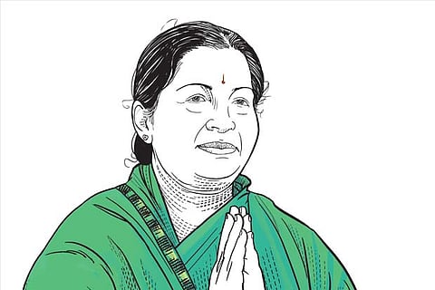 Late Tamil Nadu Chief Minister J Jayalalithaa