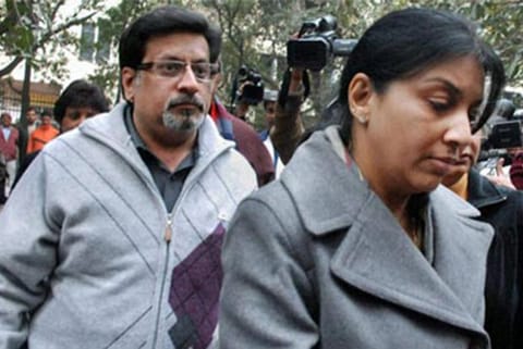 Rajesh and Nupur Talwar