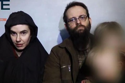 Caitlan Coleman and her Canadian husband Joshua Boyle