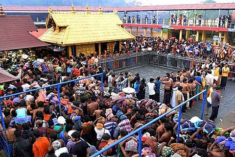 File photo of Sabarimala Temple