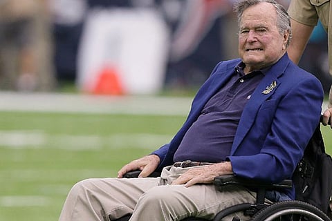 Former U.S. President George H.W. Bush
