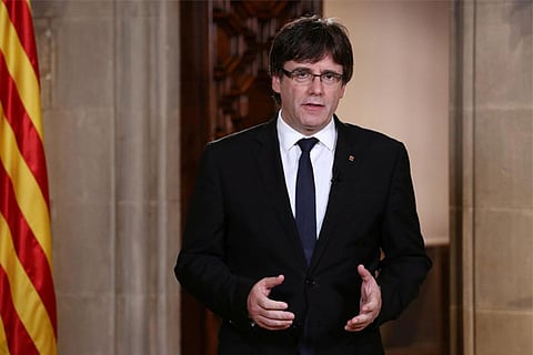 Catalan Regional President Carles Puigdemont