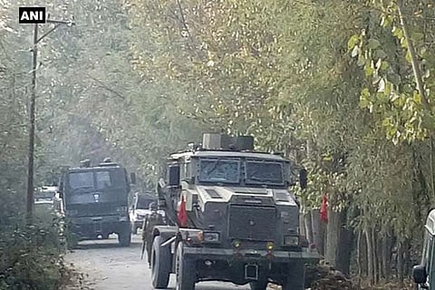 Two militants killed, security force jawan injured in Kashmir