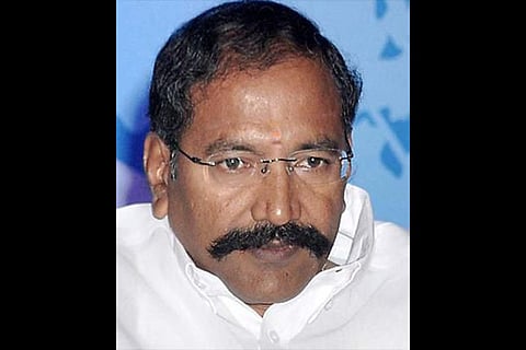Tamil Nadu Electricity Minister P Thangamani