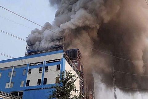 NTPC's Unchahar plant unit engulfed in smoke