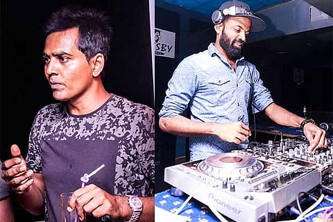 DJ Prashanth; (left) Sabari