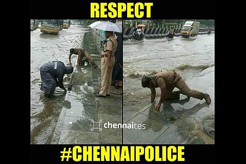 A photo shared on the Chennaites Facebook page