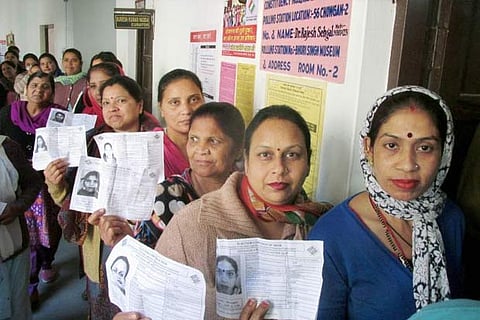 Himachal records its highest voter turnout at 74 per cent