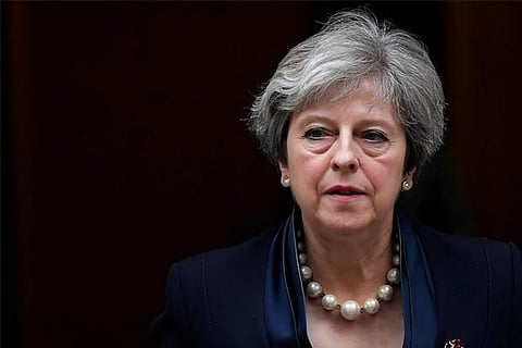Britain's Prime Minister Theresa May
