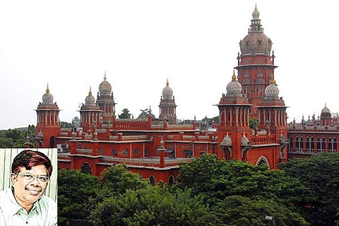 Madras High Court (Insert: Justice K Chandru, Retd Judge, MHC)