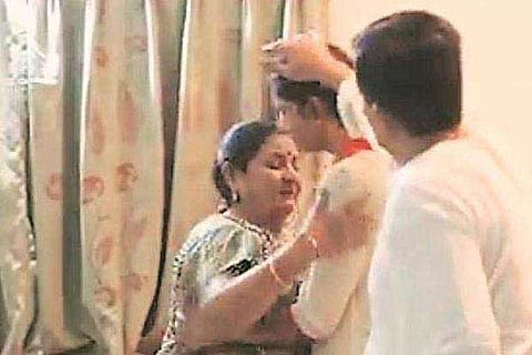 A screengrab of the communal video.