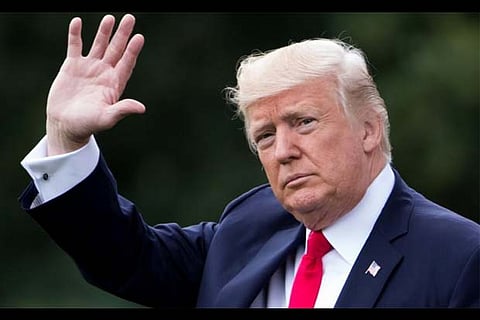 US President Donald Trump