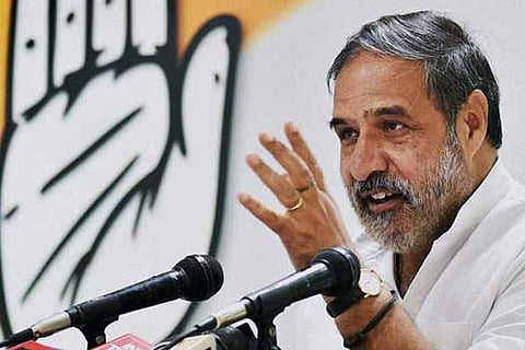 Congress leader Anand Sharma