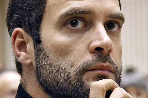 Congress vice-president Rahul Gandhi