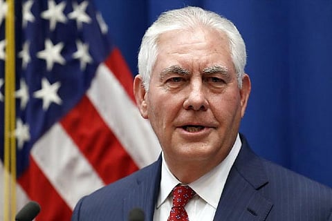 US Secretary of State Rex Tillerson