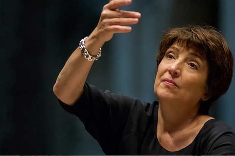 Francoise Lasserre, Conductor for ?Songs of the Heart?