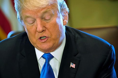 US President Donald Trump