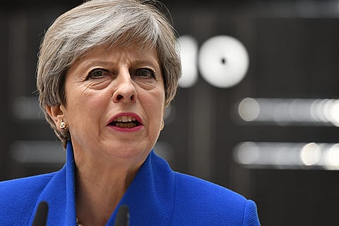 British Prime Minister Theresa May