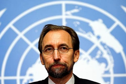 UN High Commissioner for Human Rights Zeid Ra'ad al-Hussein
