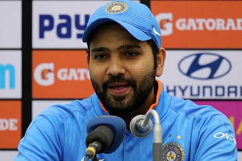 I play according to the field: Rohit
