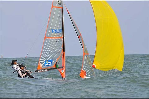 TNSA sailors practise ahead of the IRR