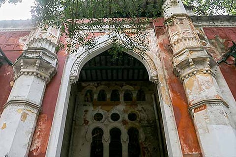 The iconic Chepauk Palace that comprises the Humayun Mahal and the Kalas Mahal (Photo: Manivasagan)
