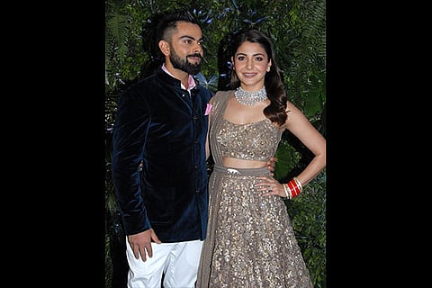 Virat Kohli and Anushka Sharma