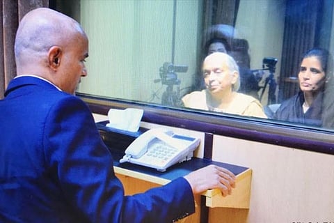 Pakistan defends security procedures during Jadhav family visit