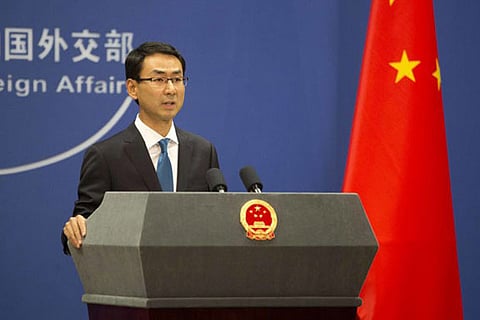 Chinese Foreign Ministry spokesman Geng Shuang