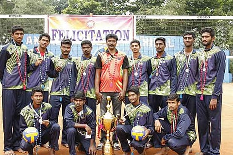 Tamil Nadu bags silver medal in National Youth Volleyball
