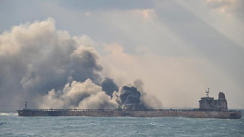 Representative image of oil tanker