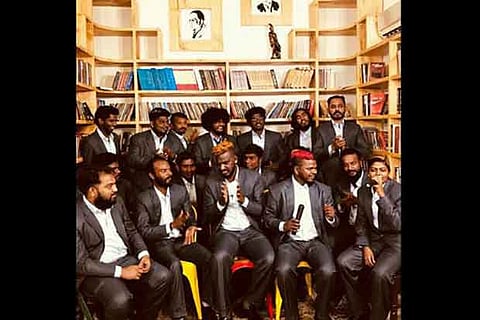 Members of city-based band The Casteless Collective