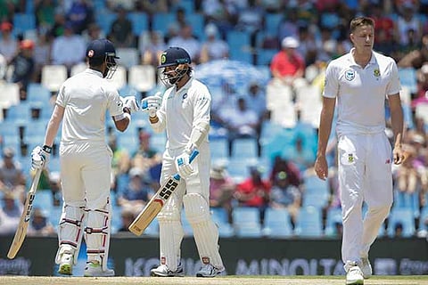 2nd Test: India post 80/2 at tea on Day 2