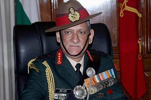 Army chief Bipin Rawat