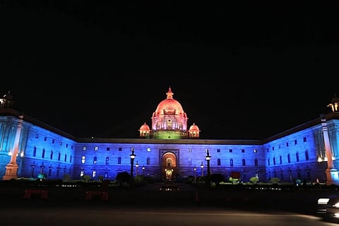 North and South Block of Rashtrapati Bhawan