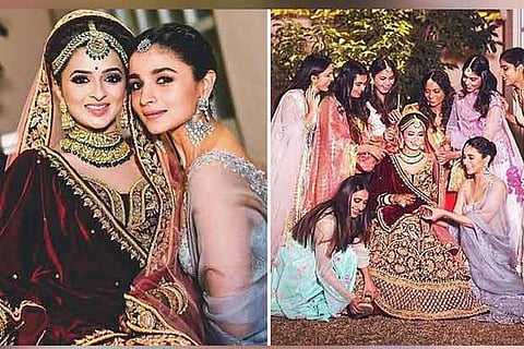 Alia is the star at BFF’s wedding