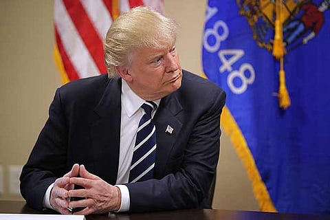 US President Donald Trump