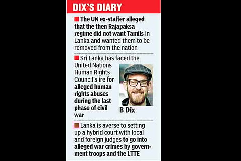 Sri Lanka tried to wipe out Tamils via civil war: UN ex-staff