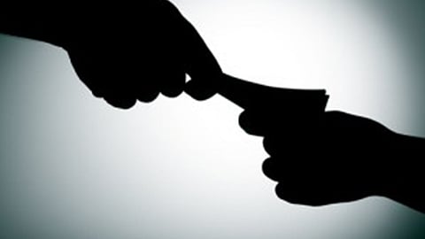 Representative image for bribe