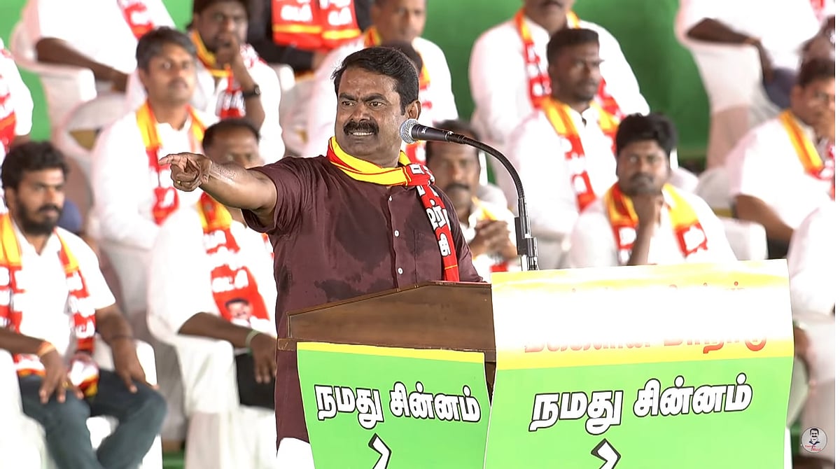 Seeman picks Karaikudi; Naam Tamilar Katchi 's 234 names out