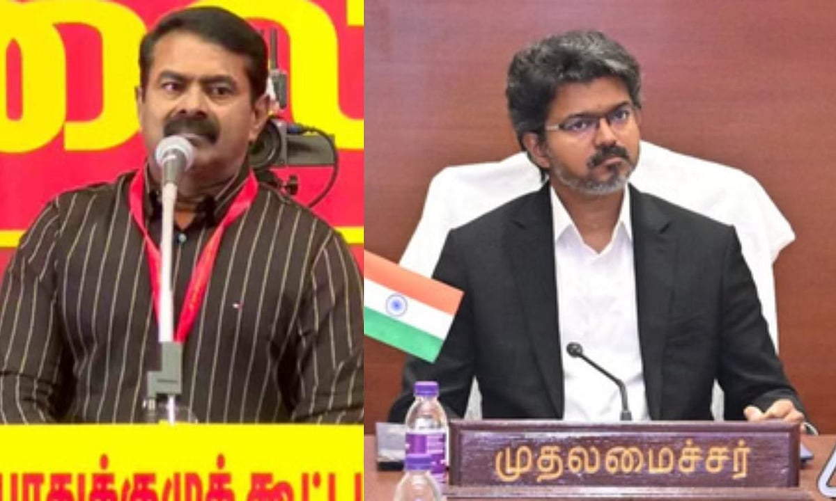 Seeeman NTK chief Seeman questions CM Vijay's action plan to prevent Mekedatu