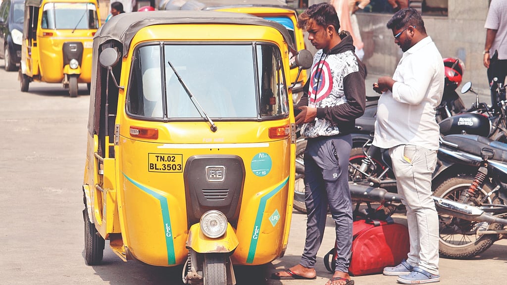 TN Govt to hold tripartite meeting on auto-rickshaw fare revision