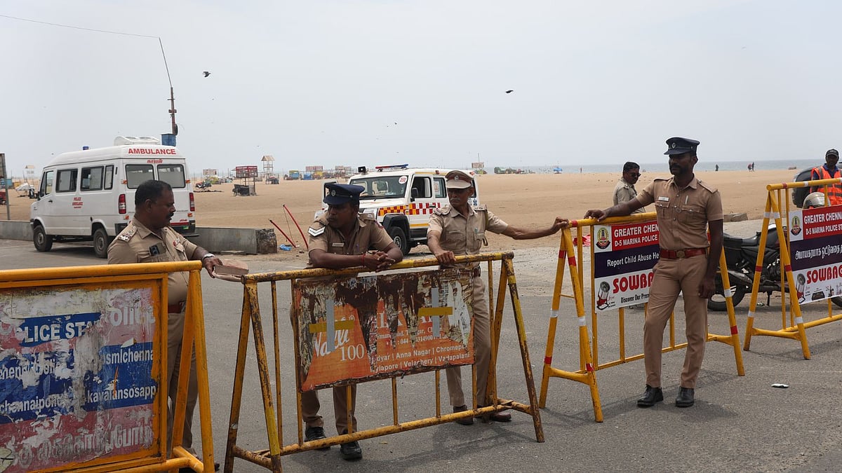 Chennai Marina beach closed to public amid protests over NEET paper leak