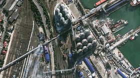 Ukraine's drones hit major Russian refinery 800 miles from border, sparking fire