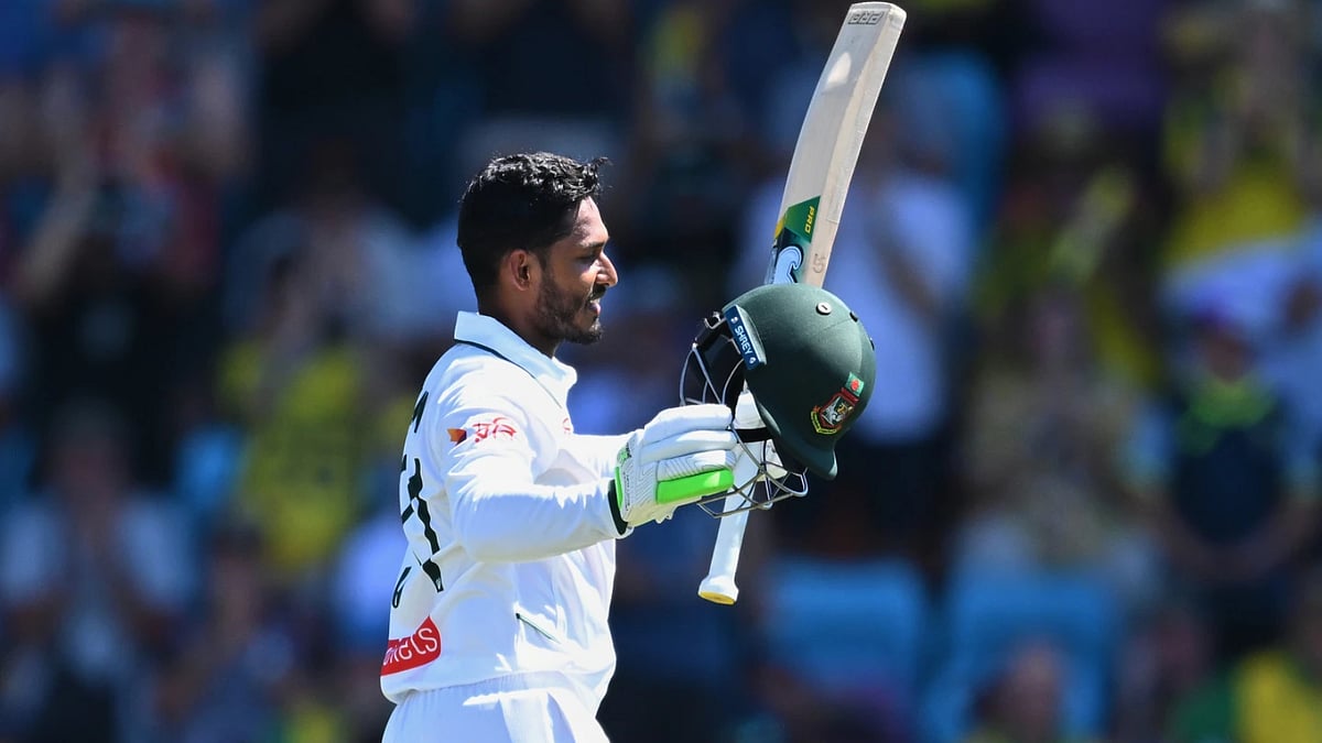Tanzid Hasan's maiden test century puts Bangladesh in command