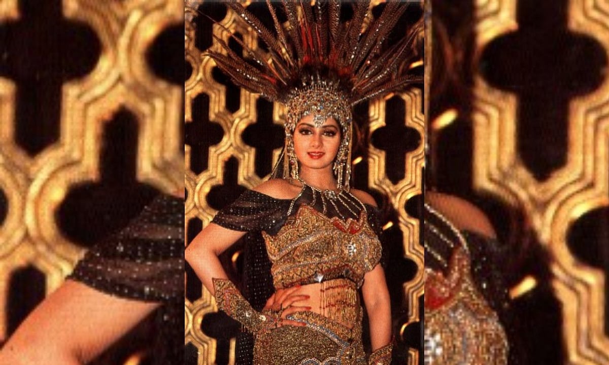 Sridevi’s iconic ‘Roop Ki Rani Choron Ka Raja’ look was inspired by ...